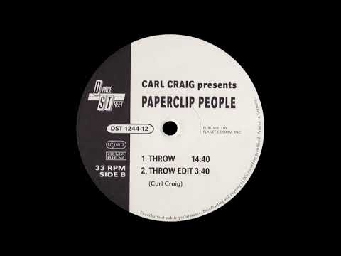 Carl Craig presents Paperclip People  - Throw (1994)