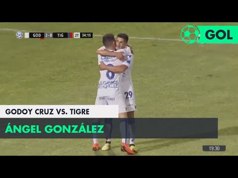 Ángel González (2-0) Godoy Cruz vs Tigre | Fecha 27 - Superliga Argentina 2017/2018