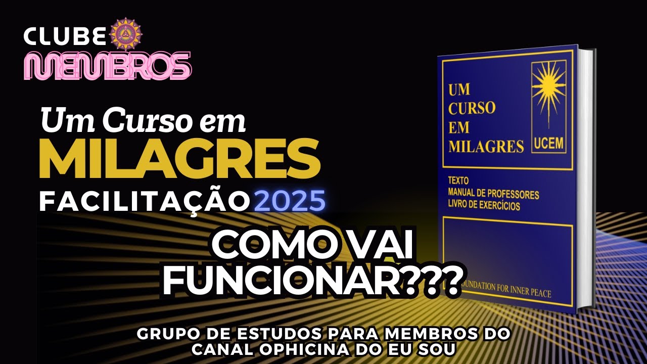 Explicação como será nosso curso Releitura UCEM 2025