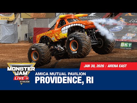 Monster Jam: Providence, RI - 1 (Full Event) | Jan 30, 2026 | Arena East