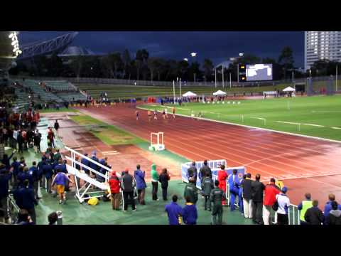 2012 CAS Track & Field Meet 17 Years 100m Championship