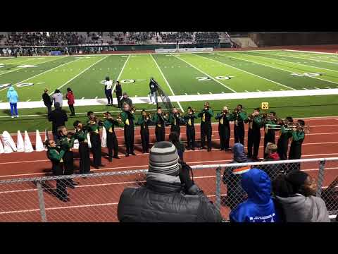 “Sonic Boom” Lebanon Trail trombone section