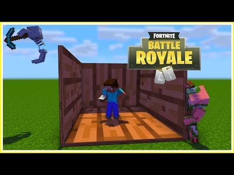 Monster School : FORTNITE BATTLE ROYALE CHALLENGE - Minecraft Animation