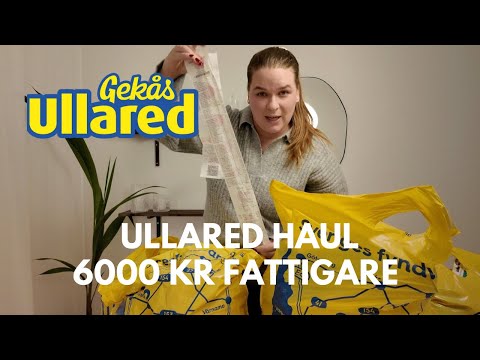 Miniatyrbild: Gekås Ullared haul, 6 000 kr – Ullared haul på YouTube