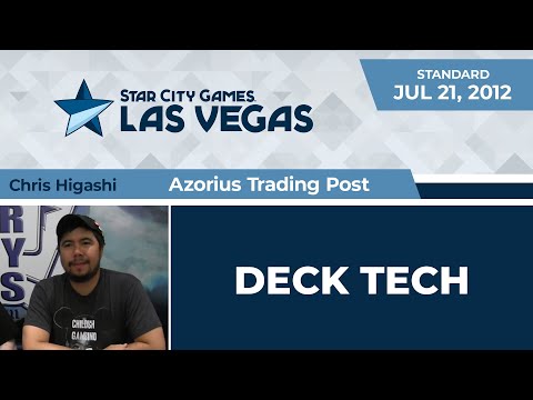SCGVEGAS: Deck Tech - Azorius Trading Post with Chris Higashi | Standard