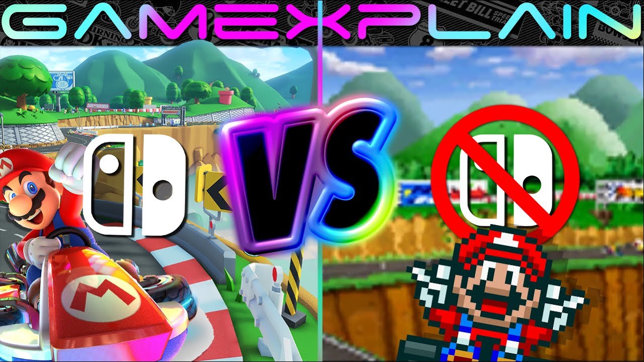 Mario Kart 8 Deluxe Booster DLC Graphics Comparison! (Switch VS Tour, DS, N64 & More!) - YouTube