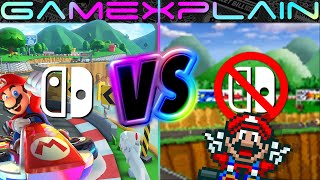 Mario Kart 8 Deluxe Booster DLC Graphics Comparison! (Switch VS Tour, DS, N64 & More!)