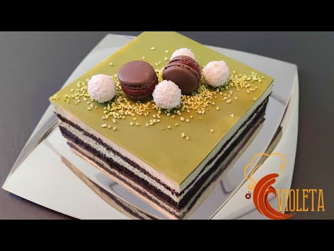 TORTA MOUSSE AL PISTACCHIO !senza farina!