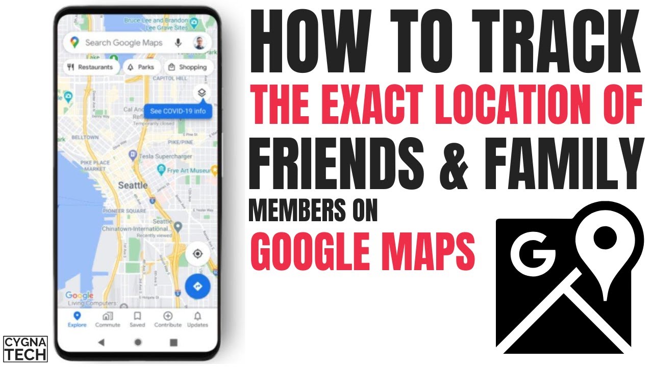 How To Track Exact Location Of Your Family Members/ Friends On Google Maps | Locate A Missing Person