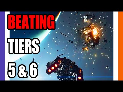 Starfield MUST WATCH BEST Strategy To Beat Tier 5 And 6 of The Piloting Simulator In Starfield 🟠⚪🟣