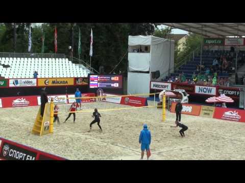 BV Moscow Grand Slam 2014 Dubovcova   Nestarcova and Rudykh   Makroguzova