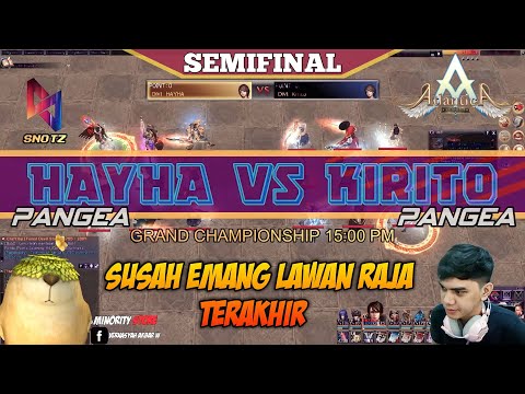 [GRAND CHAMPIONSHIP PM]HAYHA VS Kirito 18/12/2022 - Atlantica Rebirth Indonesia