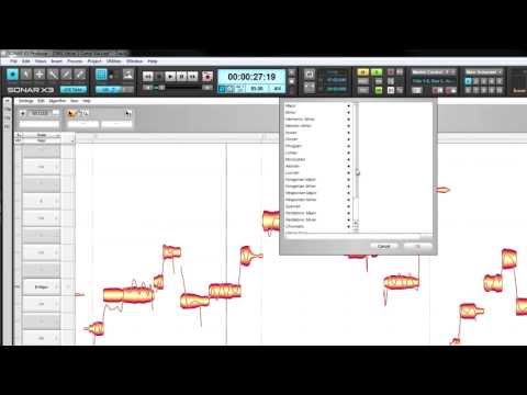 SONAR X3 Tutorial: Integrated Melodyne Essential (Studio & Producer)