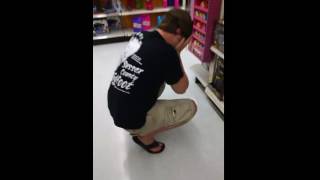 Lost boy at Walmart