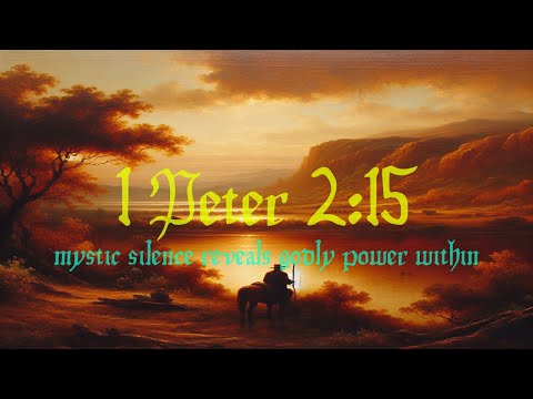 1 Peter 2:15