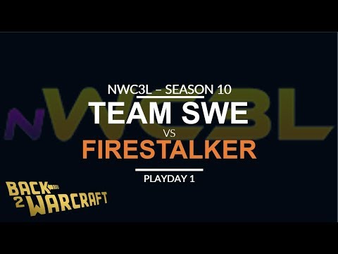 NWC3L S10 - Playday 1: Team SWE vs. Firestalker