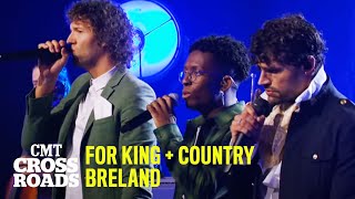 FOR KING + COUNTRY &amp; Breland Perform &quot;O Come, O Come, Emmanuel&quot; | CMT Crossroads Christmas