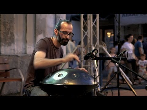 NADAYANA - Pantam [ aka Handpan ] Improvisation & Gong Bass