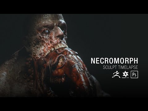 Necromorph - Sculpt Timelapse