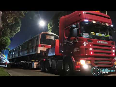 Siemens C651 train sent for scrap (Set 212)