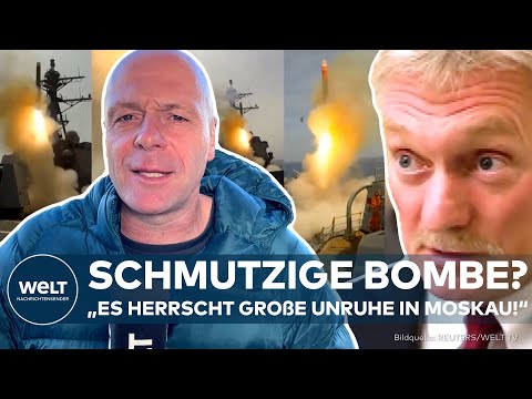UKRAINE-KRIEG: Schmutzige Bombe? Russen in Sorge – „Es herrscht große Unruhe in Moskau!“