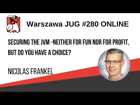 Securing the JVM - Neither for fun nor for profit, but do you have a choice?