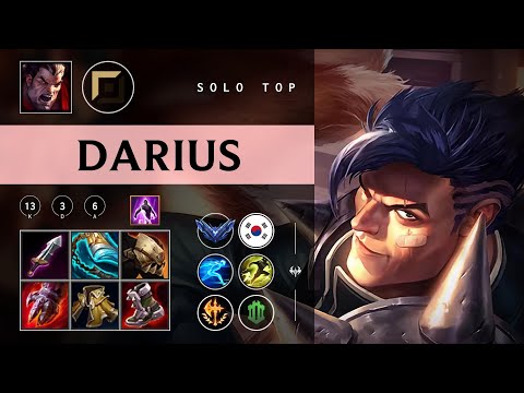 Darius Top vs Renekton - KR Diamond Patch 26.01
