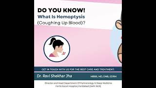 DO YOU KNOW! What Is Hemoptysis Coughing Up Blood 1