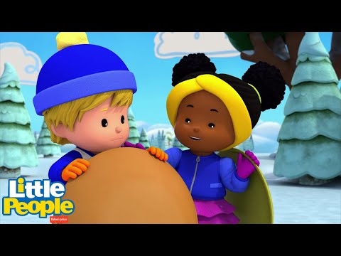 Prepare To Slide! ❄️ ⭐ @littlepeople ⭐New Season! ⭐ - Kids TV Series, Kingdom Kids Zone - Little People - Fisher Price