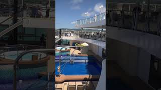 Norwegian Gem Cruise Pool Area #travel