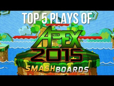 Top 5 Super Smash Bros Plays of Apex 2015 - (Part 5/5)