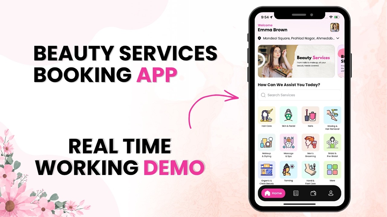 on demand beautician startup