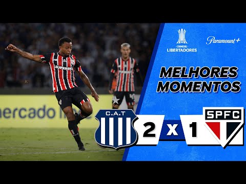 Gols e lances de Talleres x São Paulo