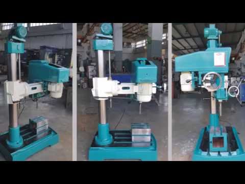 Back Geared Radial Drilling Machine