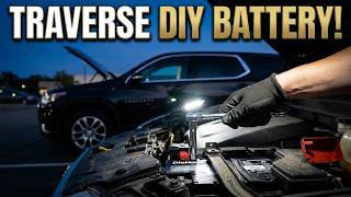 DIY Car Battery Replacement Chevy Traverse 2nd Gen (2018-2023)