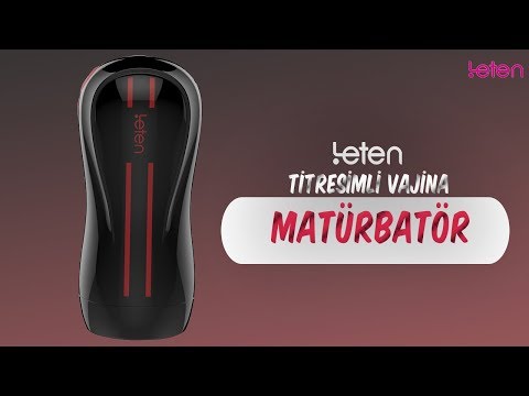 Leten Seksi İnleme Sesli Titreşimli Usb Şarjlı Vajina Mastürbatör