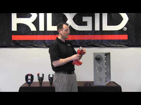 4” Punching With The RE 6 Electrical Tool