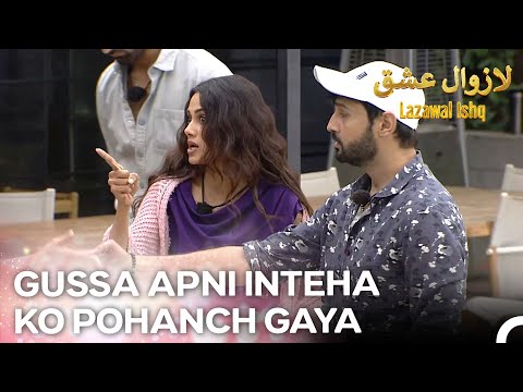 Garden Mein Participants Ek Dosre Se Bhir Gaye -  Episode 89 | Lazawal Ishq - لازوال
