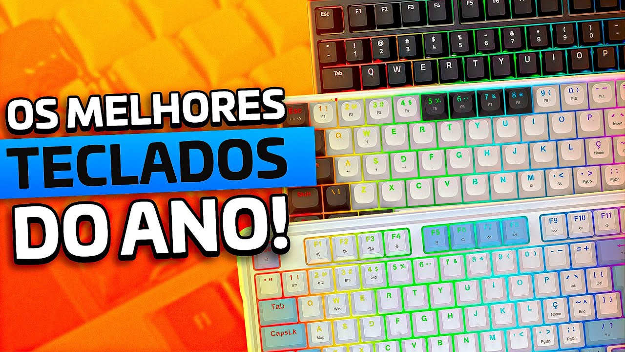 OS 5 MELHORES TECLADOS GAMER PRA COMPRAR EM 2024/2025!
