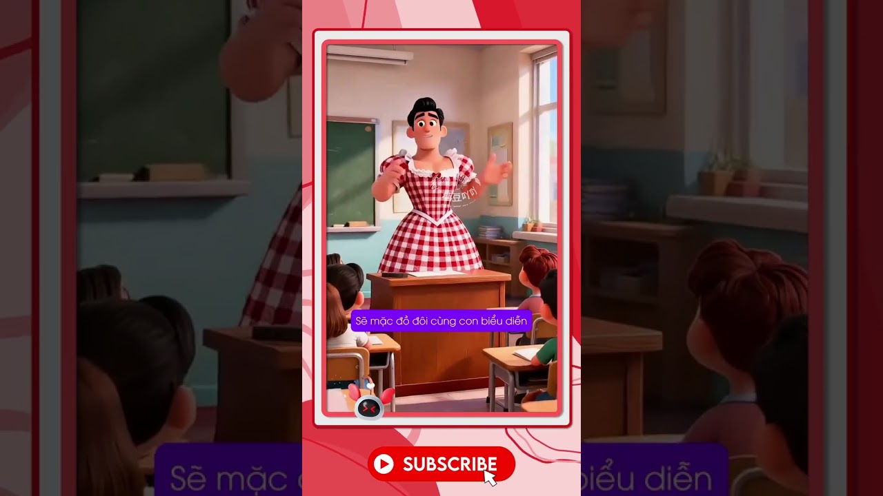 Vì sao thầy giáo lại mặc váy?