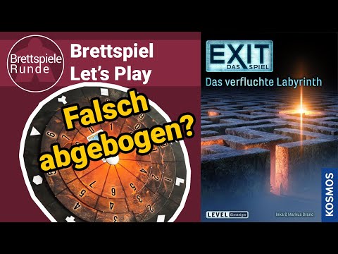 Brettspiel Let's Play: EXIT - Das verfluchte Labyrinth (KOSMOS) - Wir gegen das Spiel