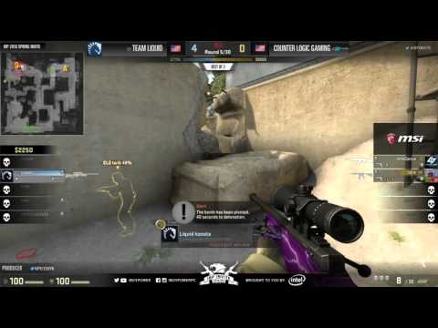 IBP Invite Spring CS:GO 2016 - Team Liquid vs CLG - Map 1
