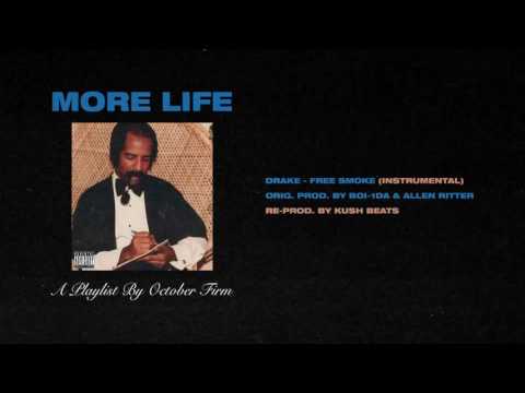 Drake - Free Smoke (Instrumental) [Re-Prod. by Kush Beats]