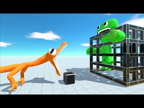 Jumbo Josh Rescue Challenge | Orange Rainbow Friends Orange Join The Battle - ARBS