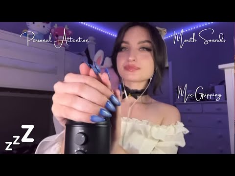 Beebee ASMR Mic Gripping Compilation | Personal Attention, Mouth Sounds, Hand Sounds