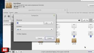 Linux Mint - Unzip Multiple .ZIP Files Into One Folder without Command Lines