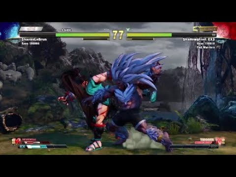 Street Fighter® V* Necalli VS Blanka (ranked match)
