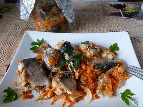 Просто и вкусно. /Скумбрия в банке в духовке/