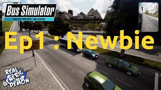 Bus Simulator 18 -  Ep1: Newbie
