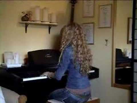 Tess Cameron Playing Piano